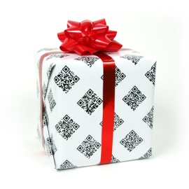 qr_code_gift_wrapping_paper